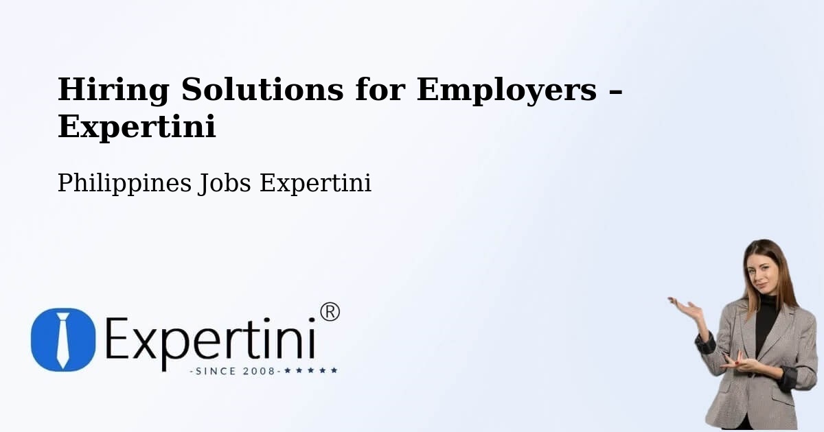 Hiring Solutions for Employers in Panabo - Panabo, Philippines Jobs Expertini