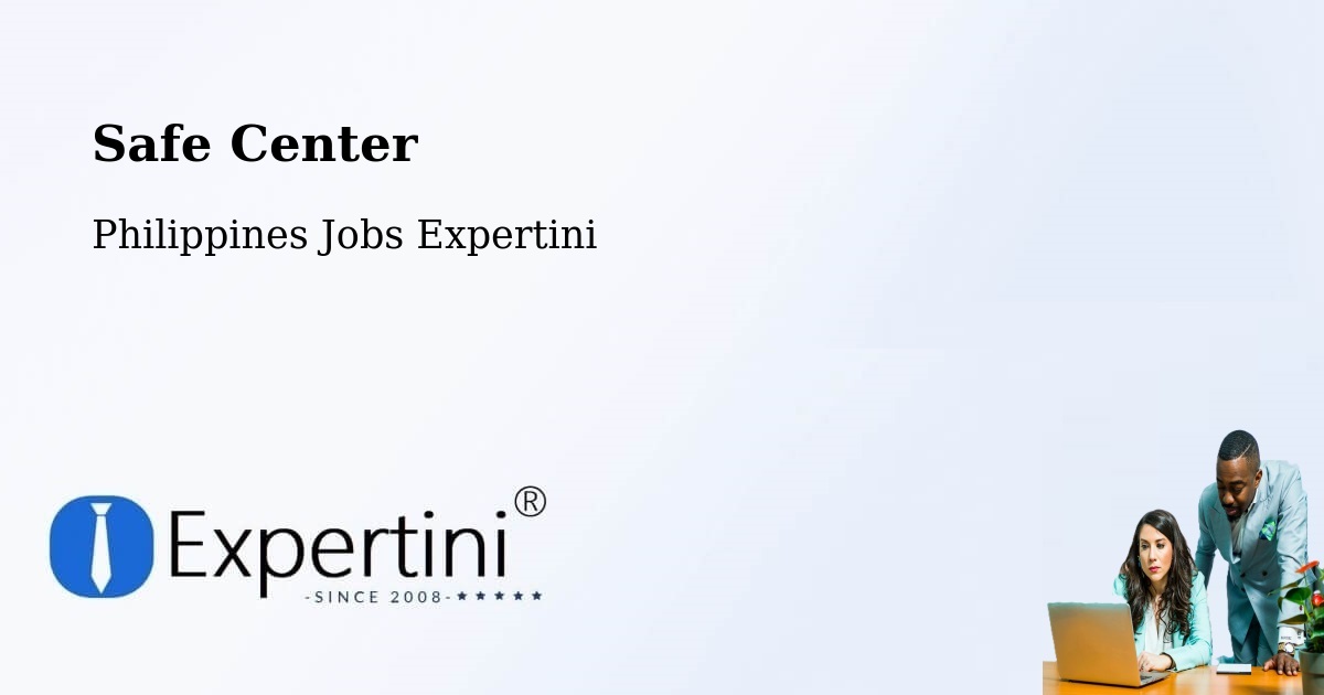 Safety Center – Panabo - Philippines Jobs Expertini
